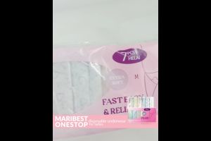 MARIBEST ONESTOP Disposable Panties Women Cotton Plus Size Maternity Pregnancy Seluar Dalam Wanita Pakai Buang