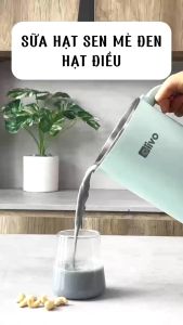 Máy làm sữa hạt AJL - PB120 máy nấu sữa hạt đa năng 9 chế độ công suất lớn dung tích 1000ml BH 12 tháng