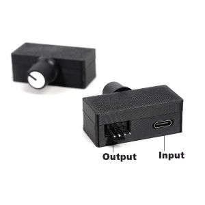 4 Pin Fan Speed Controller PWM Fan Governor USB to Type C Power Supply DIY Water-Cooled Radiator Water Pump Converter Adapter