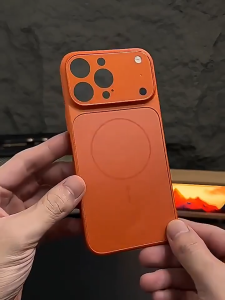 CASEKAKI Luxury Slim Matte Magnetic Corning Glass Phone Case for IPhone 17 Air 16 15 14 Pro Max Hard PC Shockproof Cover