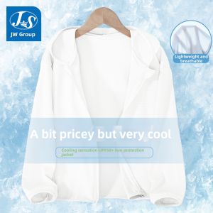 JS | Sun Protection Ice Silk Jacket For Girls Thin Summerwear