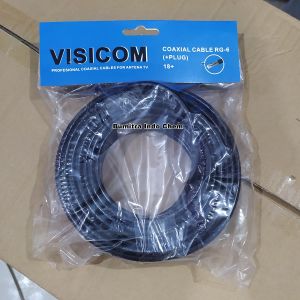 Kabel Antena Tv Digital 20m Bagus Murah Super Jernih 18m RG6 Coaxial