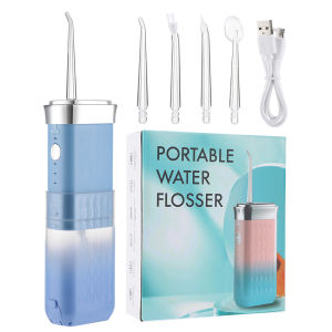 Ms.Dear | Electric Oral Irrigator Rechargeable Water Teeth Cleaning Machine Cordless Water Dental Flosser Teeth Pick for Adult Home Travel