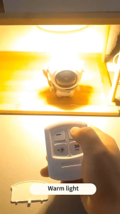 【Factory Price】1000X Super Bright COB LED Night Light - Adjustable Wireless Remote Control Energy-Saving Stick-On Design for Kitchen Cabinets Bathrooms Dormitories All-Season Use night led light bedroom lamp led light rechargeable room light night 小夜灯