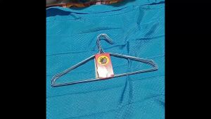 (Murah Meriah) Gantungan Baju dari Kawat Anti Karat isi 10 pcs Cap Semar