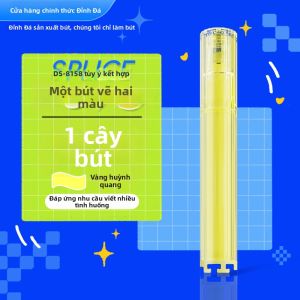 DIANSHI | Bút Đánh Dấu Đôi Màu Sắc Đẹp Cho Học Sinh