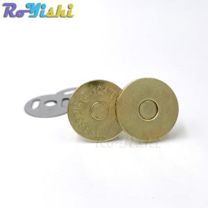 10 Pcs/Pack 10-18mm Thin Magnetic Buttons Bags Magnet Automatic Adsorption Buckle Metal Buttons Snaps Wallet Buttons