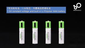 High Capacity 1.5V AA/AAA/C/9V Rechargeable li-ion Battery USB Support Direct Charging For Remote Control Mouse Small Fan Electric Toy Battery +Cable