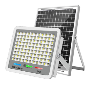 BUY 1 TAKE 1 Solar Light Outdoor Waterproof 3000W LED Floodlight with Solar Panel IP67 Super Bright Auto On/Off Remote Control for Garden Yard Courtyard Security Night Light GEEK 3000W