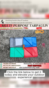 PVC LONA/ STRAIGHT CUT TRAPAL / HEAVY DUTY WITH ROPE. Sagot sa Ulan Init at Lahat.