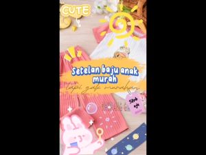 Setelan Knit Labubu Anak 1-10 tahun/Setelan Baju Anak