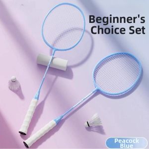 BAQILING | Beginners Durable Family Badminton Racket Set