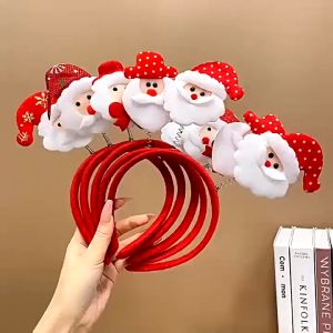 ✅100% Original Amazing Christmas Headband Reindeers Headband and Santa headband