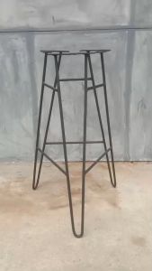 โต๊ะขาเหล็ก ขาเหล็ก ขาเก้าอี้ ขาเก้าอี้บาร์ ขาเก้าอี้ทรงตัวสูง ขาเก้าอี้เหล็ก เก้าอี้บาร์ ขาโต๊ะสำเร็จรูป ขาเหล็กDIY สูง 75 CM
