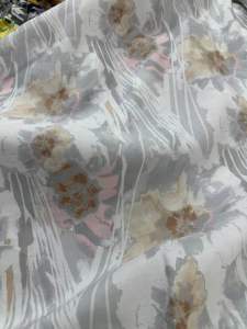 Vải linen họa tiết hoa đẹp mắt.Vải nhập chuẩn kiện từ Hàn quốc. Khổ vải 14m