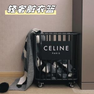 Cloud Product NanShan Dirty Laundry Basket Storage Caddy Doll Toy Organizer Bucket Wheels Household Nordic Style Vintage