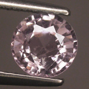 พลอยแท้ธรรมชาติ สปิเนล รูปทรงกลม สีม่วงอมชมพู ไม่เผา 0.71 กะรัต NATURAL SPINEL ROUND PINKLISH PURPLE UNHEATED