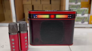 ลำโพงบลูทูธ YS-224 ชุดเสียงไมโครโฟน มีไฟLED มีสายหิ้วสะดวกในการพกพา เสียงดีเยี่ยม👍🏻 ลำโพงไร้สาย เสียงดี มีช่องวางไมค์