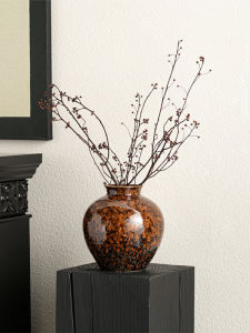 Wabi-Sabi Glaze Ceramic Flower Vase