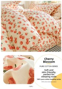 AITONGNUAN | Cotton Bedding Set For Student Dormitory