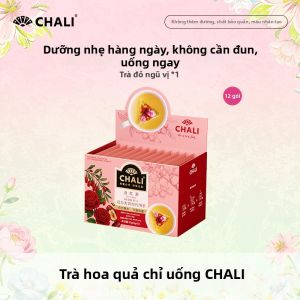 CHALI | Bộ Quà Tặng Trà Hoa Cỏ Tự Nhiên Không Đường Táo Đỏ Long Nhãn Kỷ Tử Hoa Hồng