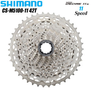 SHIMANO | Shimano Deore CS M5100 11 Speed Cassette Sprocke for Mountain Bike MTB CS-M5100 11-51T 11S 42T HYPERGLIDE Freewheel Bike Parts