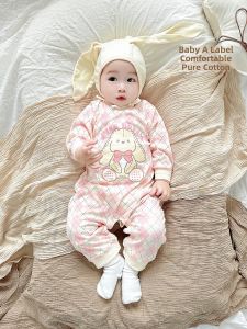 Infant Pure Cotton Long Sleeve Romper Sleepwear