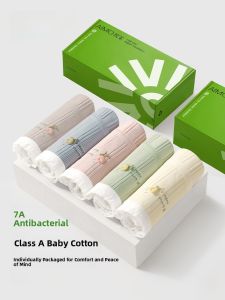 Quần lót tam giác AIMO cho nữ vải cotton kháng khuẩn chống thấm thoáng khí