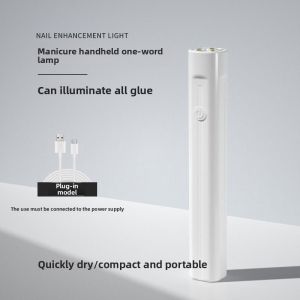 MONLEYTA | Portable Handheld Manicure Lamp Mini Quick-Dry Concentrated Beam Gel Polish Curing Light Compact Nail Art UV LED Lamp