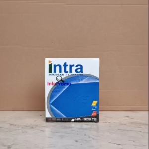 Booster Antena TV INTRA INT-909 Analog Digital Remote Penguat Sinyal Original
