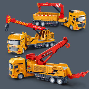 รถกู้ภัยกระตุ้นอิทธิพลขนาดใหญ่ รถดราฟต์ เรือบรรทุก เรือบรรทุกแบบขุดเจาะ รถเล่นสำหรับเด็กผู้ชาย โมเดลจำลอง รถเล่นแบบขับเคลื่อนด้วยแรงโน้มถ่วง