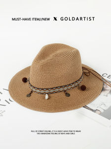 Goldartist Panama Straw Hat: The Ultimate Summer Ethnic Beach Hat