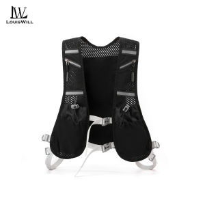 LouisWill กระเป๋าเสื้อกล้ามกีฬาสำหรับจักรยานกลางแจ้งกระเป๋าปั่นจักรยานจักรยานอเนกประสงค์กระเป๋าคาดหน้าอกระบายอากาศได้ดีกระเป๋าเป้สะพายหลังจักรยานน้ำหนักเบากันน้ำกลางแจ้งกระเป๋าสะพายหน้าจักรยาน