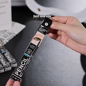 Black Brown Fair Tones Eyeliner Pencil Long Lasting Waterproof Smudge-proof Easy Draw Eyeliner For Beginner Makeup