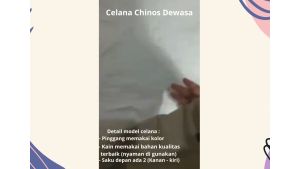 Celana Pendek Chino Pria Dewasa Distro Premium