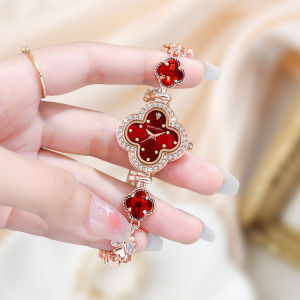 DUFFY GOYA | New Year Model Clover Diamond-studded Ladies Watch Lightweight Luxury Waterproof