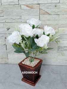 bunga mawar tinggi 35 cm