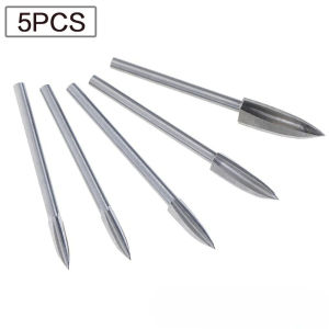 5pc Carving Knife Set Steel Sharp Edges Woodworking Tools Three Blades Wood Carving Knives Woodworking Milling Cutter Drill Bit