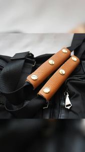 Soft Suitcase Grip Protective Luggage Bag Handle Wrap Leather Anti-stroke Stroller Shoulder Strap Pad Grip Cover Bag Accessories