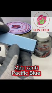 Sơn Sắt Mạ Kẽm Không Cần Lót Hard Tex 2K Galant Màu Xanh lam 4410