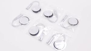 10/20Pcs Round Electrode Pads Full Body Reusable Electrodes Parches Self Adhesive Tens Massage Sticker for EMS Muscle Stimulator