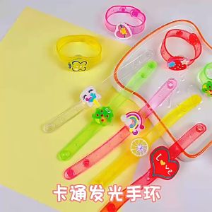 Kids cartoon luminous watch toys boys and girls luminous bracelet wristband Lootbag Filler/ Paninda