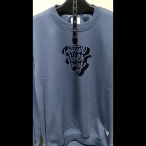 Hedent Sweatshirt Crewneck Distro Tebal Pria Warna Denim Premium Distro Sablon Keren Aesthetic Gravity Terbaru Bahan Katun Fleece Lembut Nyaman Lengan Panjang
