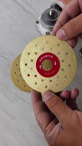 AqToCna 1PC Rock Slab Flat Grinding Cutting Piece 100mm Super Thin Cutting Disc For Porcelain Glass Ceramic Tile Diamond Saw