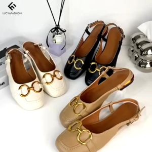Sepatu Flat Wanita Model Sling Back Flatshoes Terbaru - Stylish Nyaman & Terjangkau!