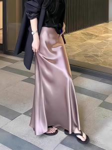 GEBOFU | Silky High-Waist Body-Shaping Pencil Skirt
