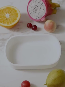 950ML Lunch Box Bento Box Microwave Safe Refrigerator Box Salad Fruit Box Keep Fresh Compartment Lun