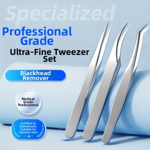 Ultra-Sharp Dolphin Clip Professional Beauty Salon Cell Clip Blackhead Removal Tool High Precision Makeup Tool from China