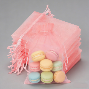 Aromatic Sachet Empty Bag Dry Flower Storage Bag Soap Breathable Mesh Bag Small Fragrant Beads Net Bag Square Shape Wedding Supplies