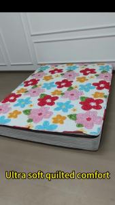 High Quality Waterproof Mattress Protector Quilted Mattress Pad Soft and Breathable Bed Protector